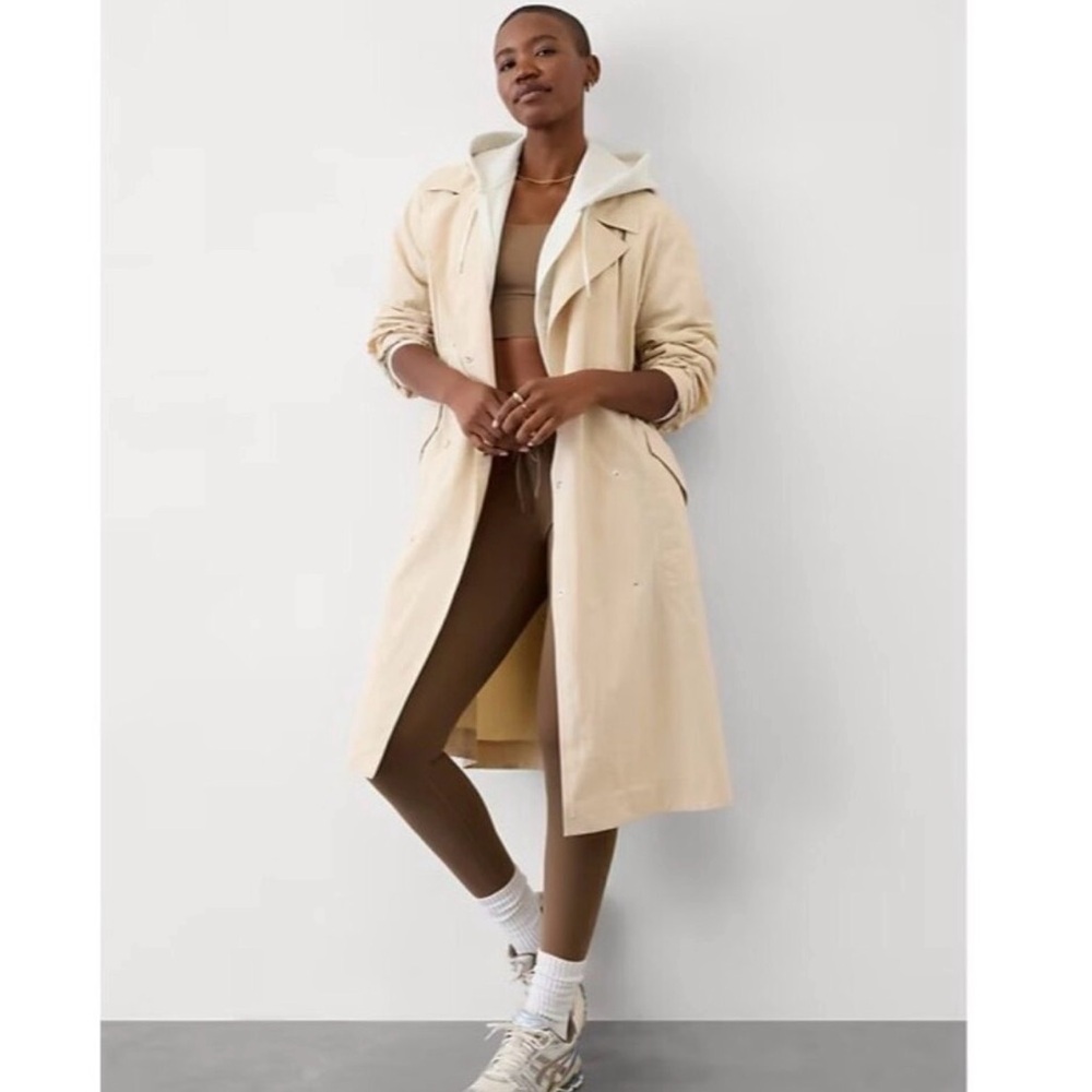 Athleta Luna Trench Coat XL
